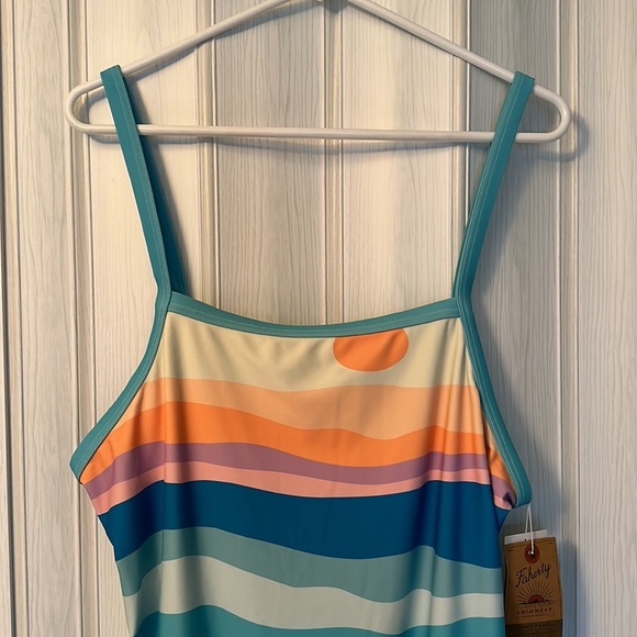 NWT Faherty Nautical Mile One Piece - Picture 7 of 9